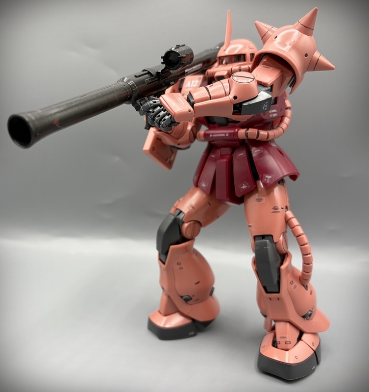 MG 1/100 MS-06S シャア専用ザク Ver.2.0 レビュー - okurejeの日記
