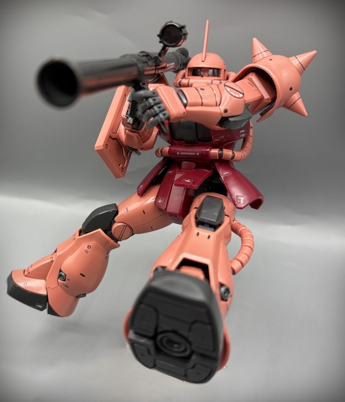 MG 1/100 MS-06S シャア専用ザク Ver.2.0 レビュー - okurejeの日記