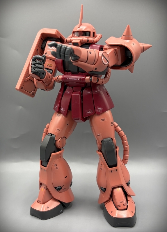 MG 1/100 MS-06S シャア専用ザク Ver.2.0 レビュー - okurejeの日記