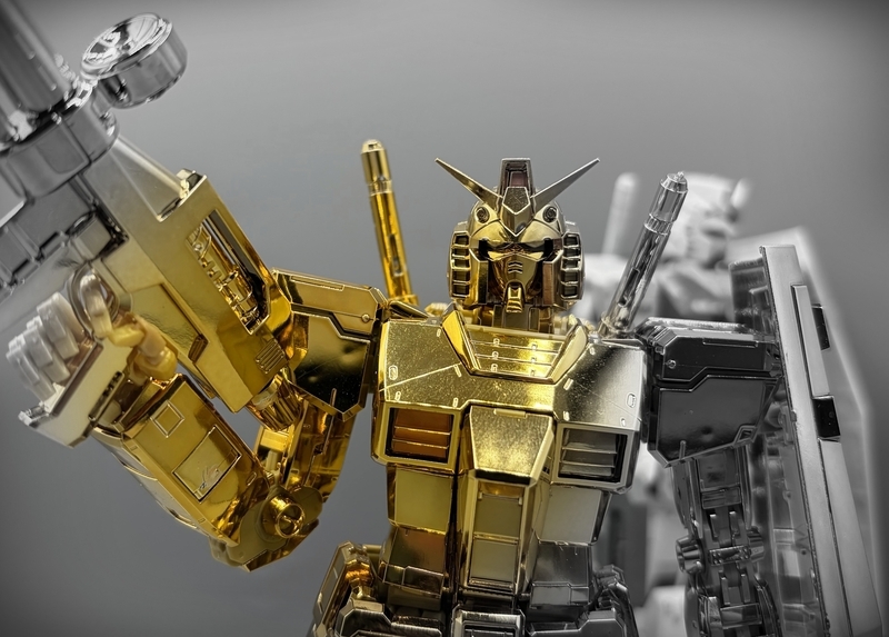MG 1/100 RX-78-2 ガンダムVer.3.0[ゴールドコーティング] レビュー