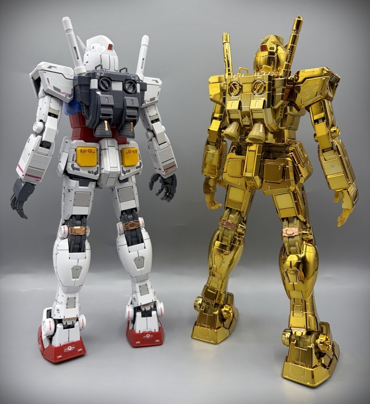 MG 1/100 RX-78-2 ガンダムVer.3.0[ゴールドコーティング] レビュー