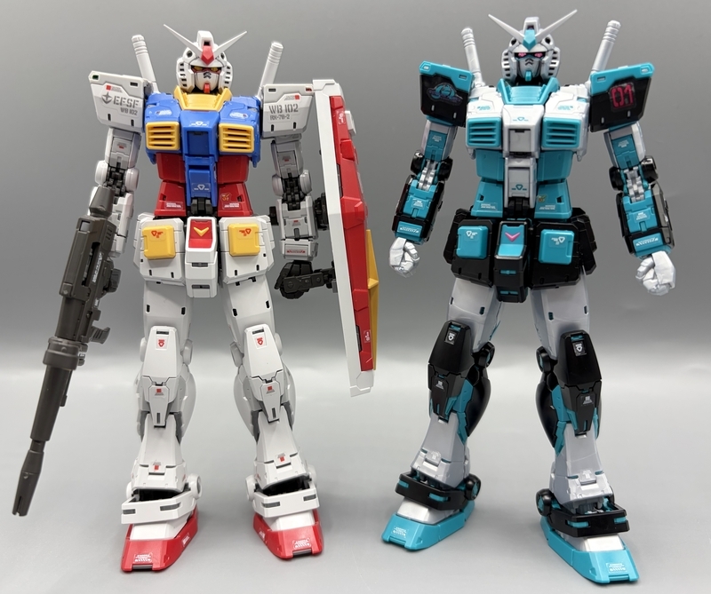 RG 1/144 RX-78-2 ガンダム Ver.2.0 [初音ミクVer.] レビュー
