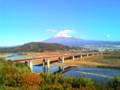 富士川SAからの富士山2010