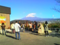 富士川SAからの富士山2010