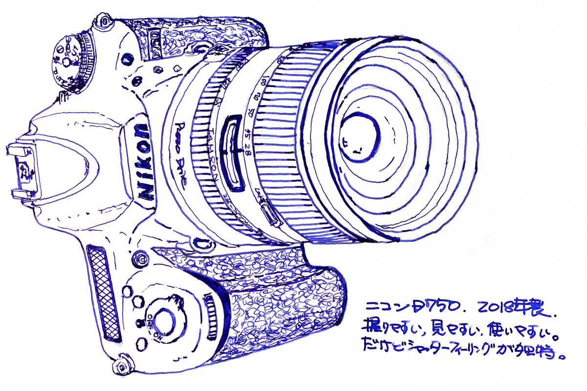 久々】その42．D750 あ、カメラだ - まど猫スケッチ
