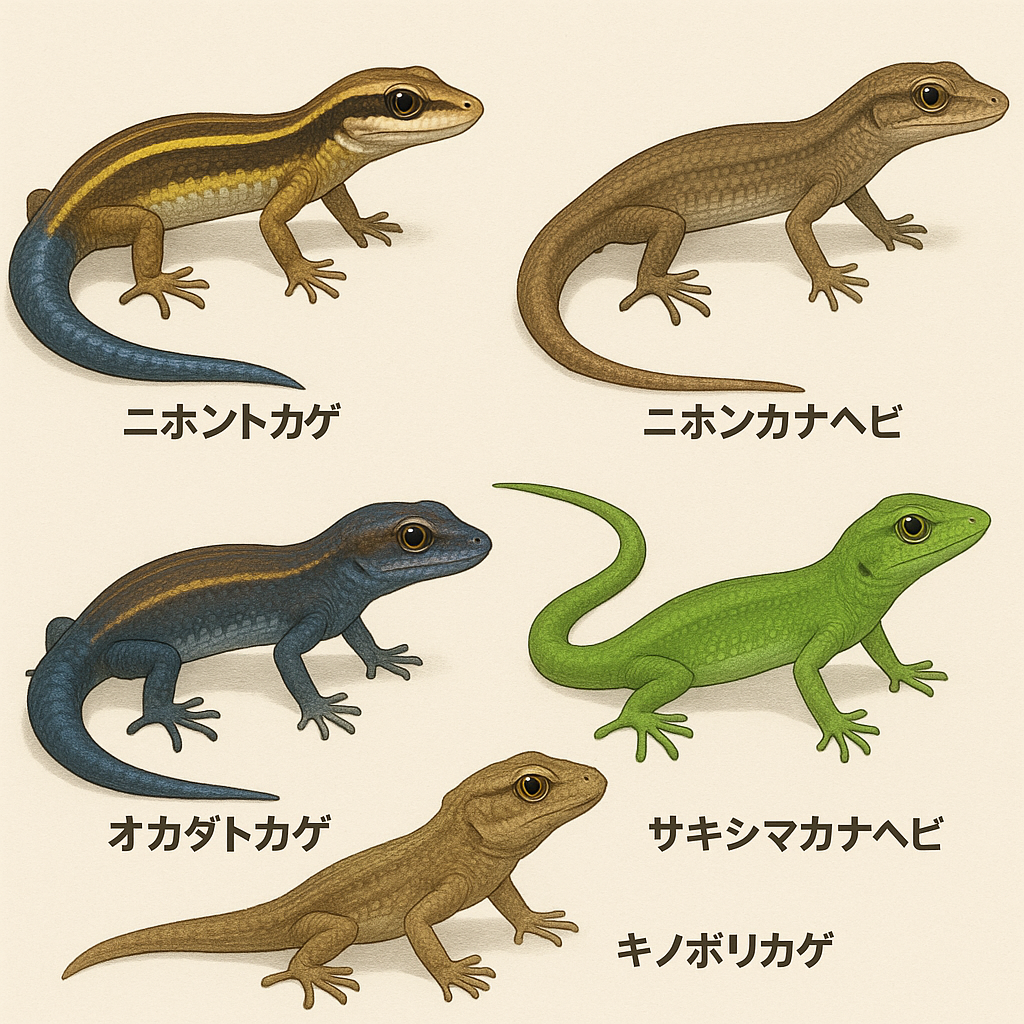 日本に生息するトカゲの種類|身近な爬虫類たちを徹底紹介! - 苔むすビバリウム