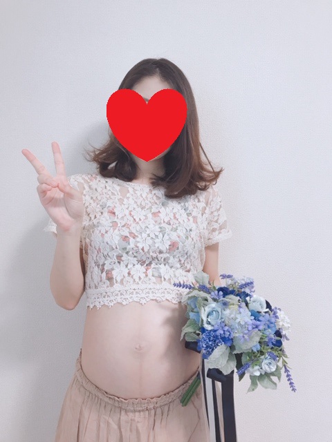 100均だけ おうちでセルフマタニティフォト撮りました Nana Log