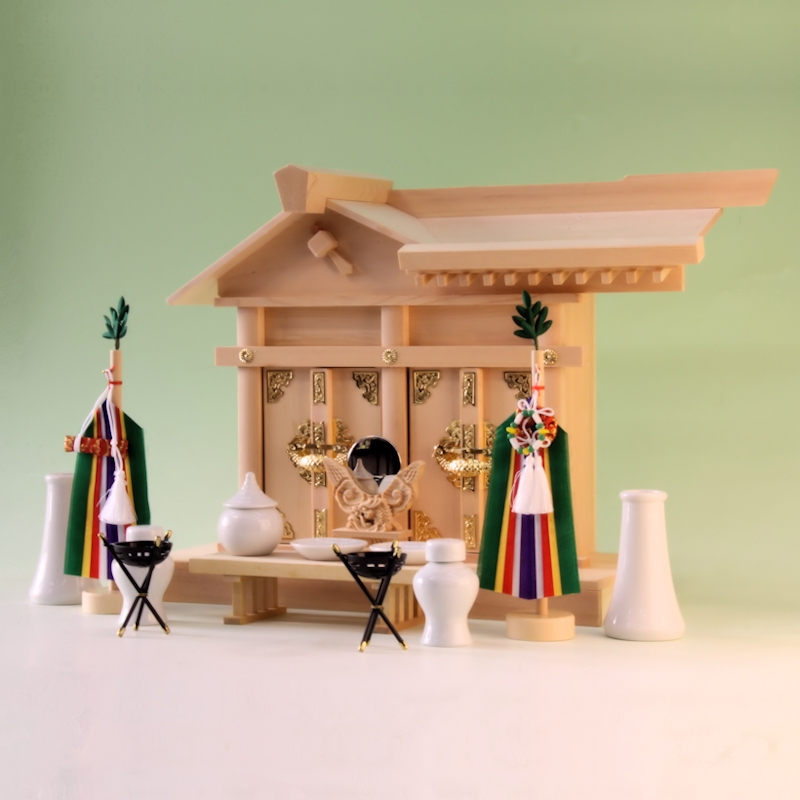 昇りつめる縁起物 竜と恵比寿大黒を祭ってみる - 神棚 上敷き 簾の専門