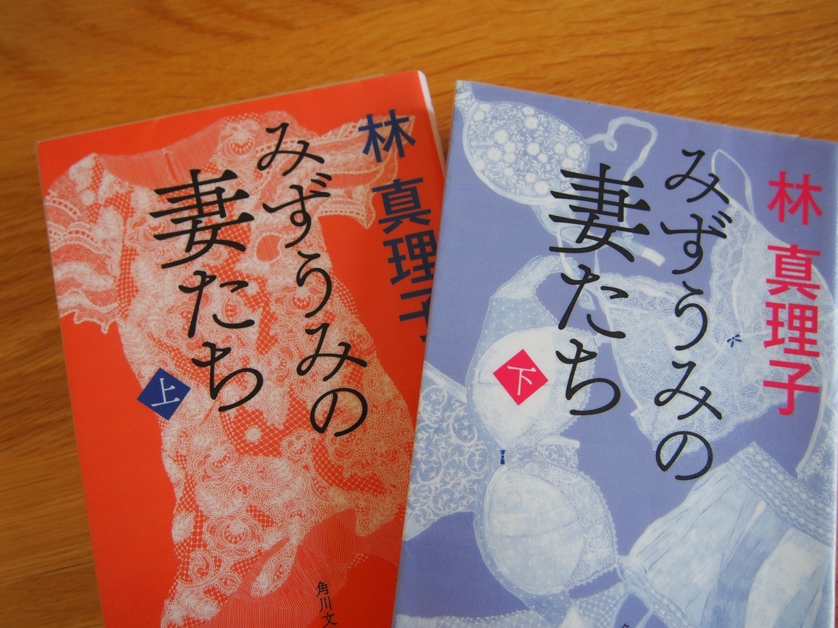 林真理子「みずうみの妻たち」上下巻