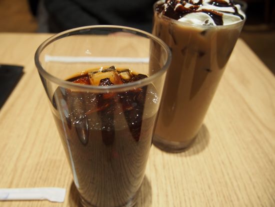 小田原トレタッテのアイスコーヒー