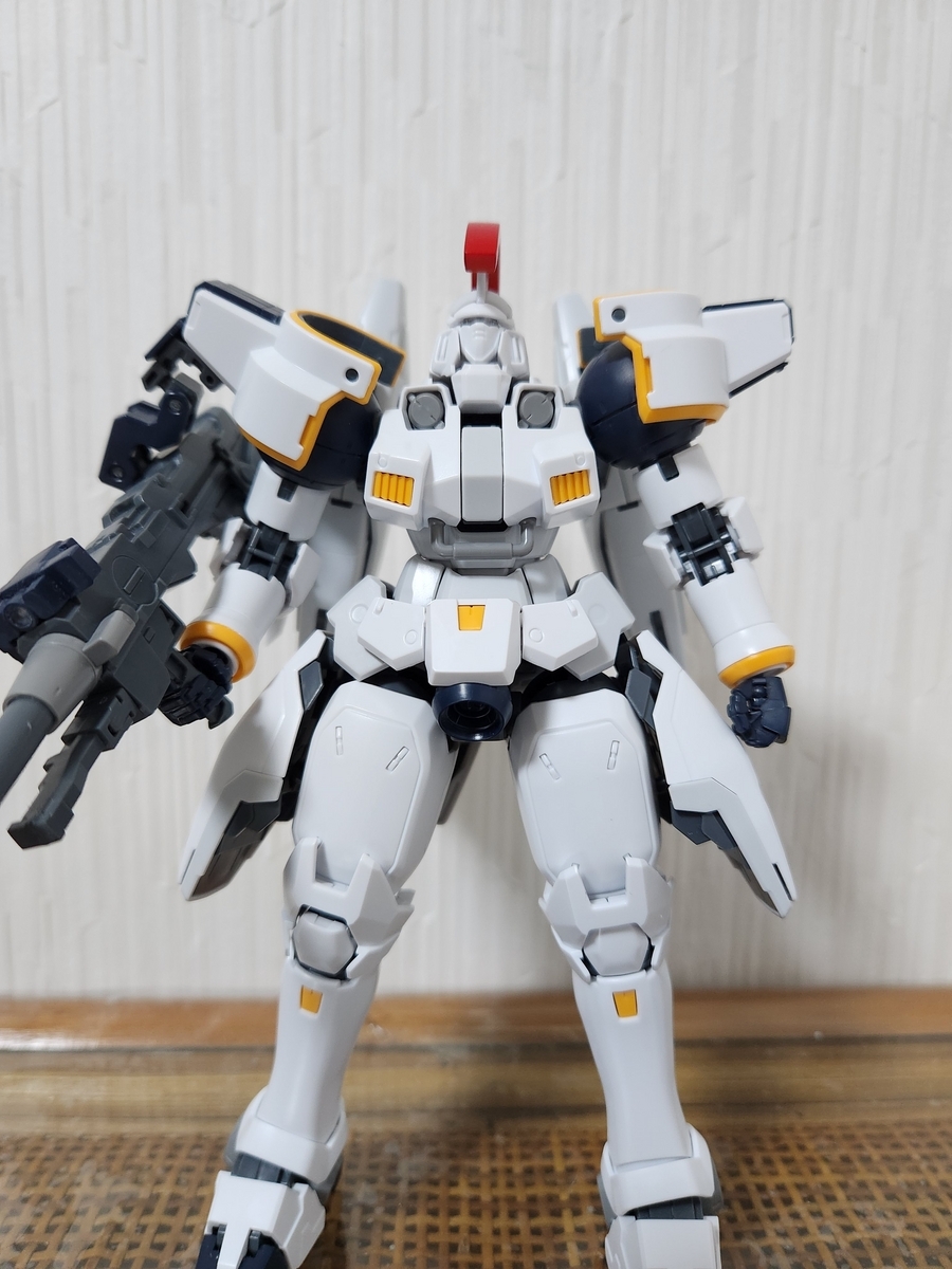 MG 1/100 トールギス EW」レビュー - はじめてのプラモつくり