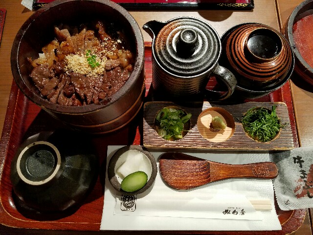 いろんな食べ方で楽しめる 牛まぶし みわ屋 うめだ阪急本店 No Fish No Fishing Life