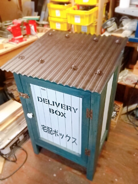 ちょっとおしゃれな宅配ボックスをDIY - おみけん@caDIY3Dのモノ作り