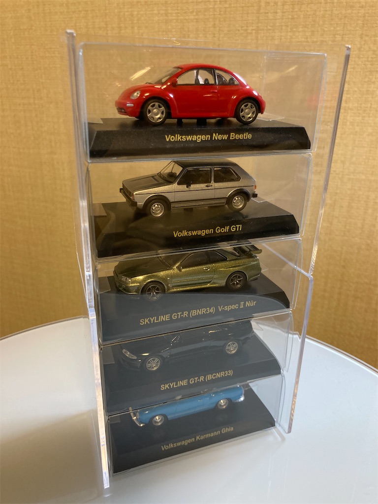京商　 1/64 ミニケース　 ガラスケース付き KYOSHO,京商,クリアケース,保護用,観賞用