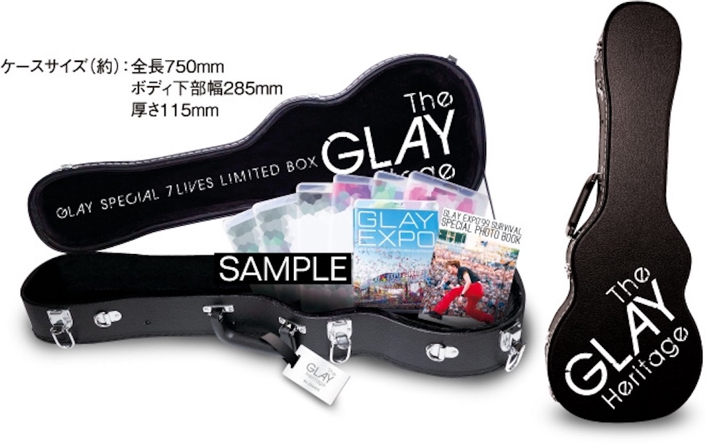 邦楽Blu-ray　Disc　不備有)GLAY / GLAY SPECIAL 7 LIVES LIMITED BOX THE GLAY HERITAGE(状態：ギターケース型コレクションBOXに難有り) ほぼ新品 GLAY SPECIAL 7 LIVES LIMITED BOX THE GLAY HERITAGE