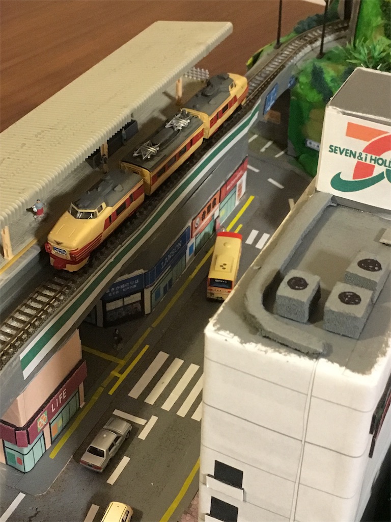 Bトレインショーティー用ジオラマレイアウト