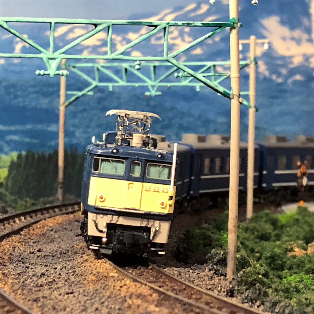 EF62のCアンテナをつける - いまさらながらショーティーにハマる