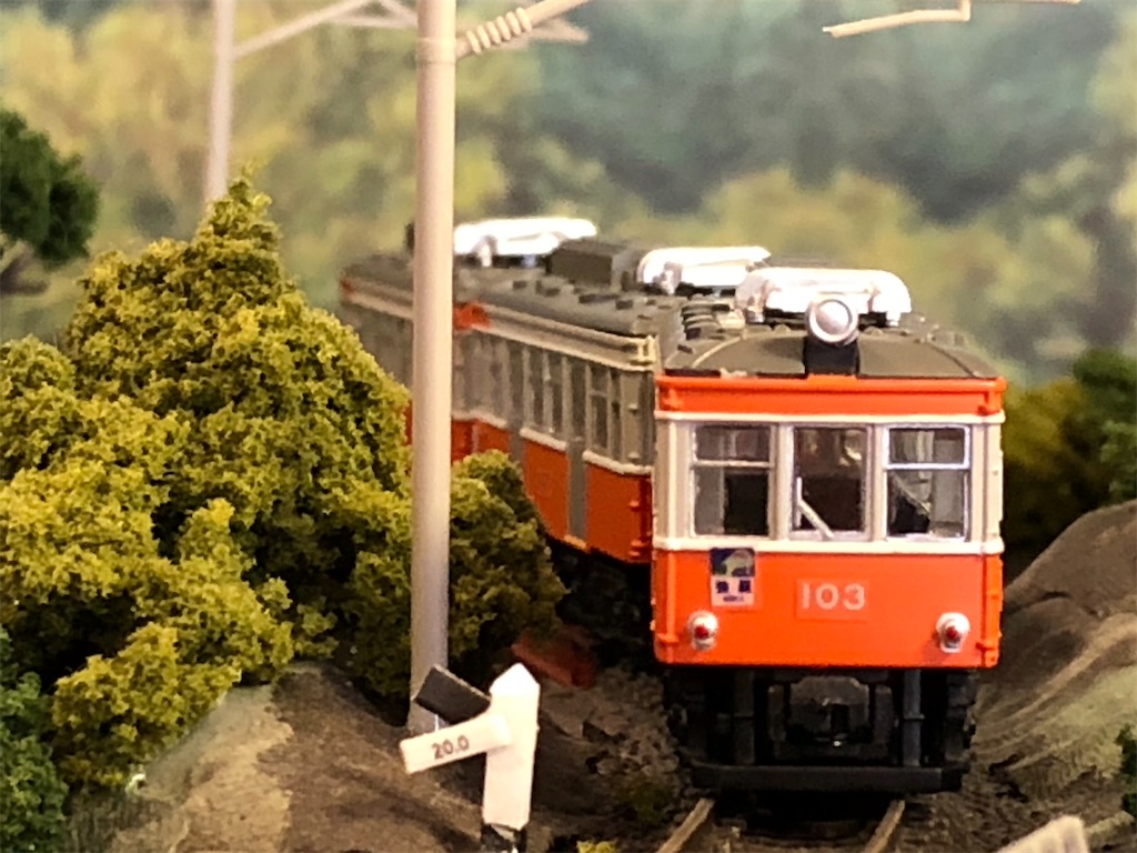 組立済み】Bトレインショーティー箱根登山鉄道 モハ1型・2型 箱