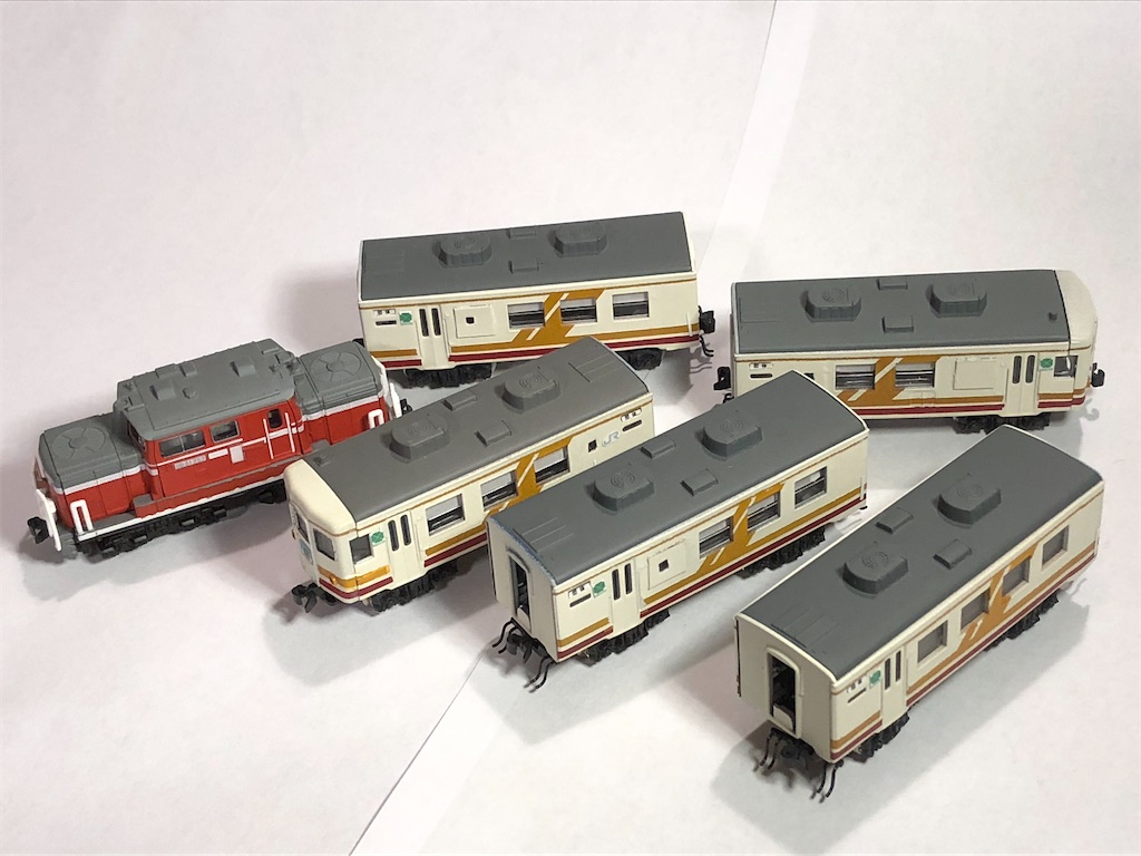 Bトレ改造】12系カヌ座を作る2 - いまさらながらショーティーに