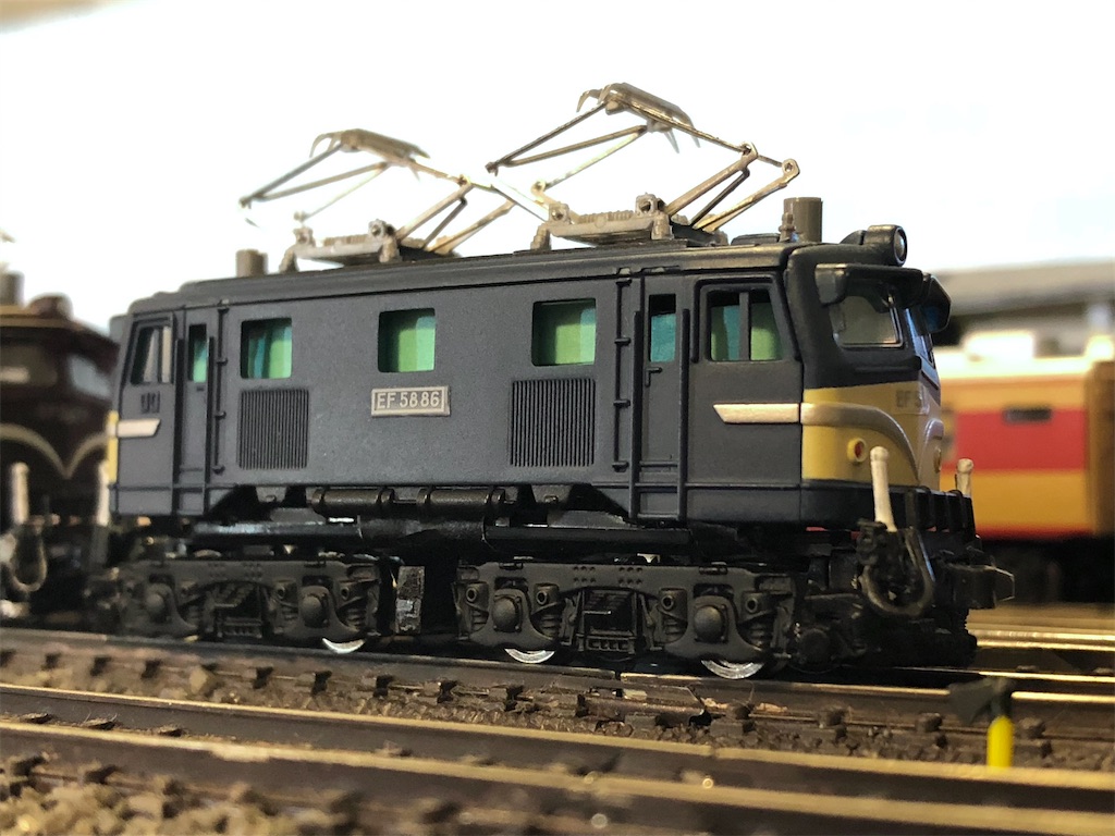 BトレEF58の整備 - いまさらながらショーティーにハマる