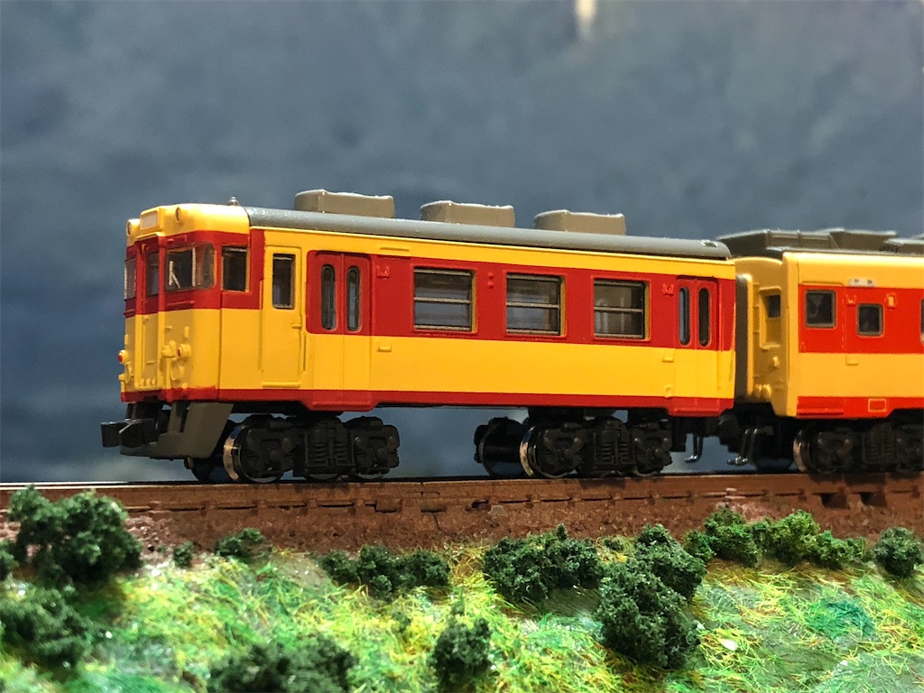 Bトレサイズ 国鉄 キハ65 キハ58系気動車 3両セット Bトレ車両】キハ65国鉄急行色 - いまさらながらショーティーにハマる