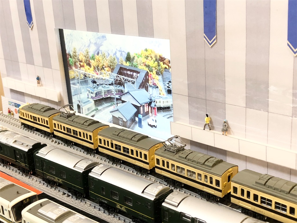 江ノ電 古民家カフェ ☆鉄道ジオラマ展示台☆ Nゲージ Bトレ 鉄コレ