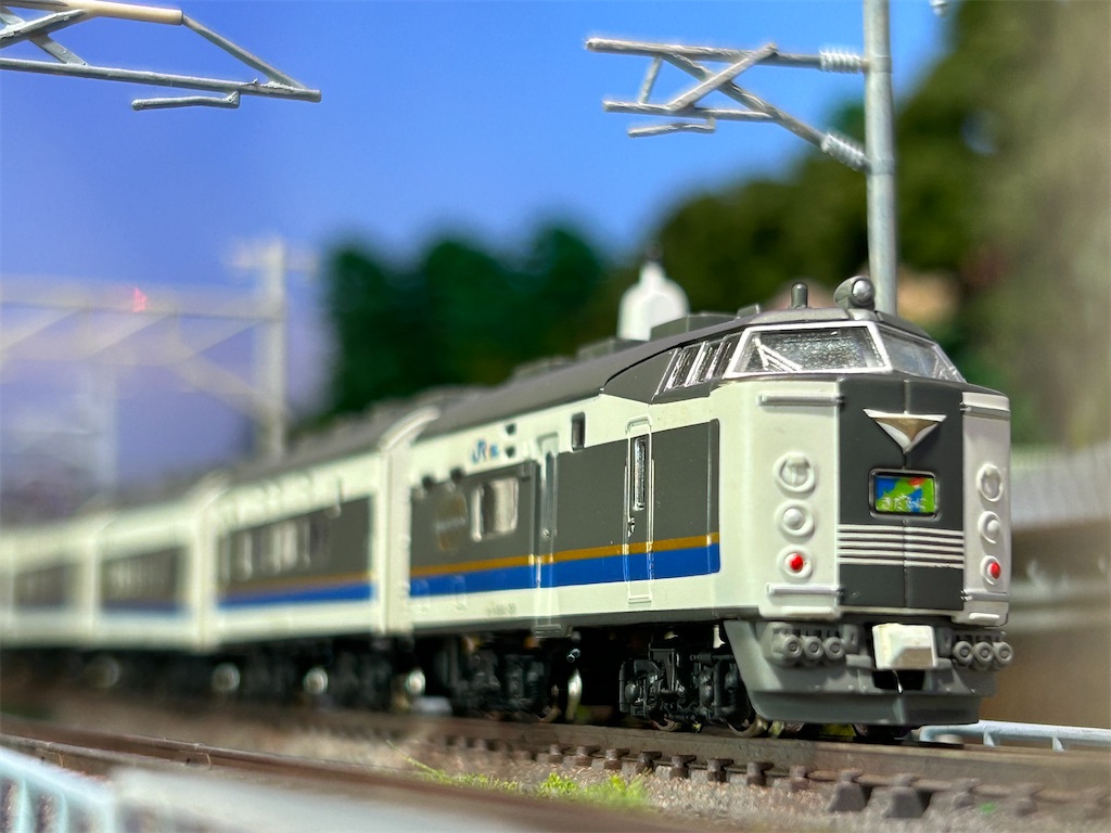Bトレ車両】583系きたぐに色その2 - いまさらながらショーティー