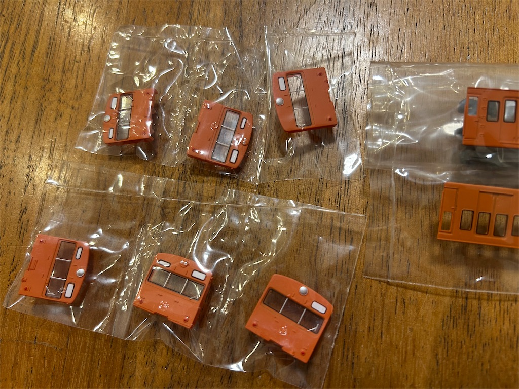 Bトレ　パート6　103系常磐線(低運転台)　先頭車×2 + 中間車×2　計4両 Bトレイン パート6 103系1000番台 常磐線 千代田線 中間車｜B