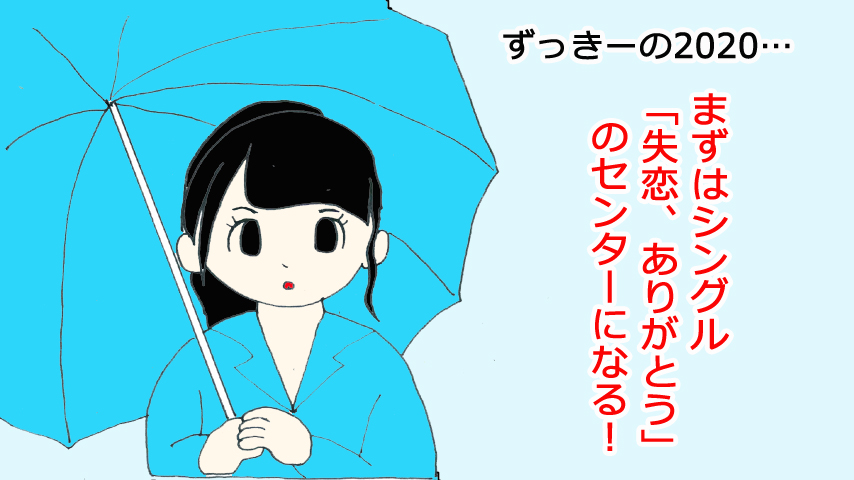 ずっきー（山内瑞葵）まんが「ずっきーの2020年」