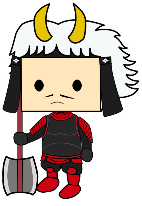 ゆるキャラ風戦国武将イラストクイズ ニョッキーのおもしろコラム