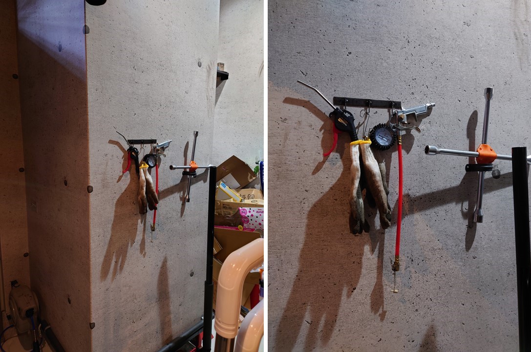 トルクレンチを新調して収納をDIYしてみる - ガレージハウスで愛車と気ままな日々