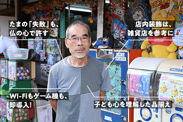唯一無二の子どもの社交場。創業74年の駄菓子屋「福屋」にお客が集まり