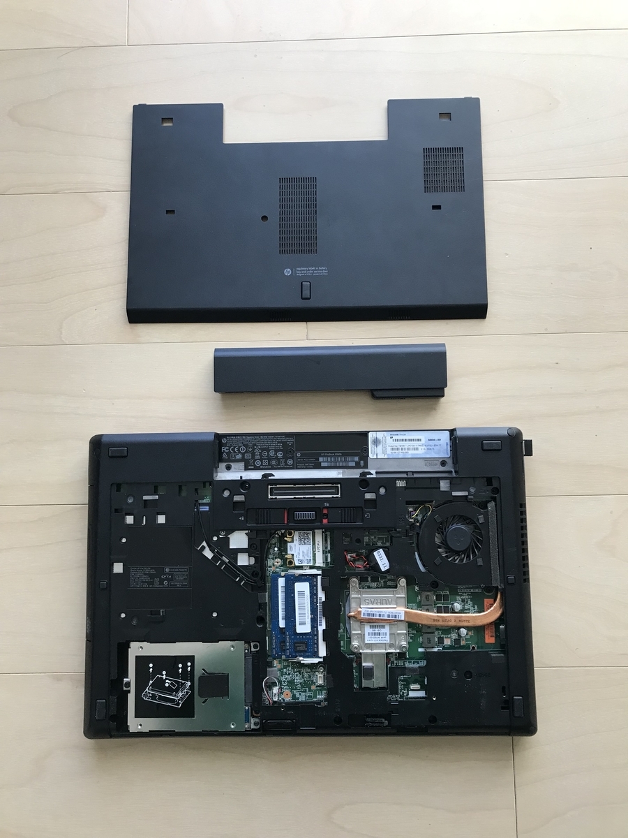 HP ProBook 6560b HDD→SSD交換 玄人志向 丸ごとコピー使ってみた - J