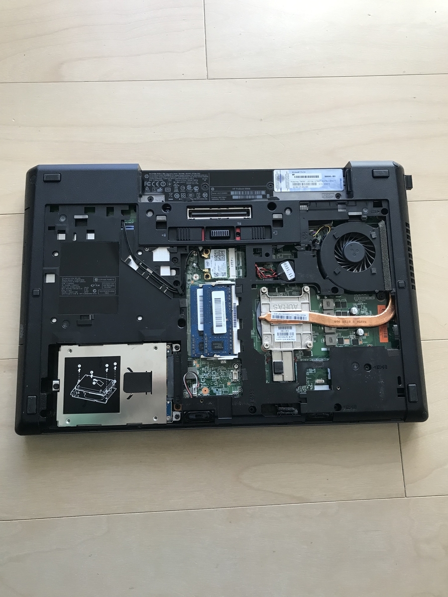 HP ProBook 6560b HDD→SSD交換 玄人志向 丸ごとコピー使ってみた Jの blog