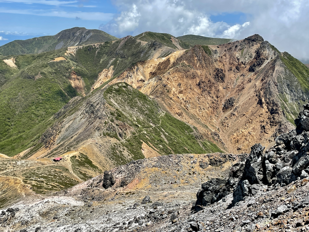 登山 6月5日 茶臼岳 那須岳 で山フライパン深型デビュー 1 915m 弁当２個食べなきゃいけないんです