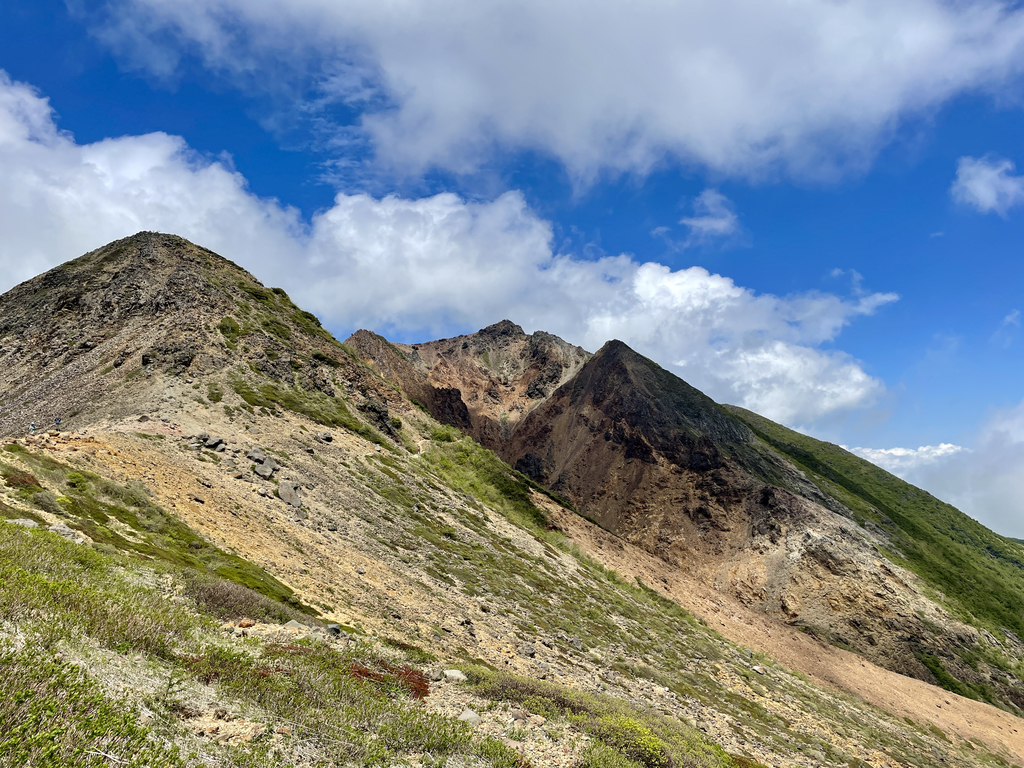 登山 6月5日 茶臼岳 那須岳 で山フライパン深型デビュー 1 915m 弁当２個食べなきゃいけないんです