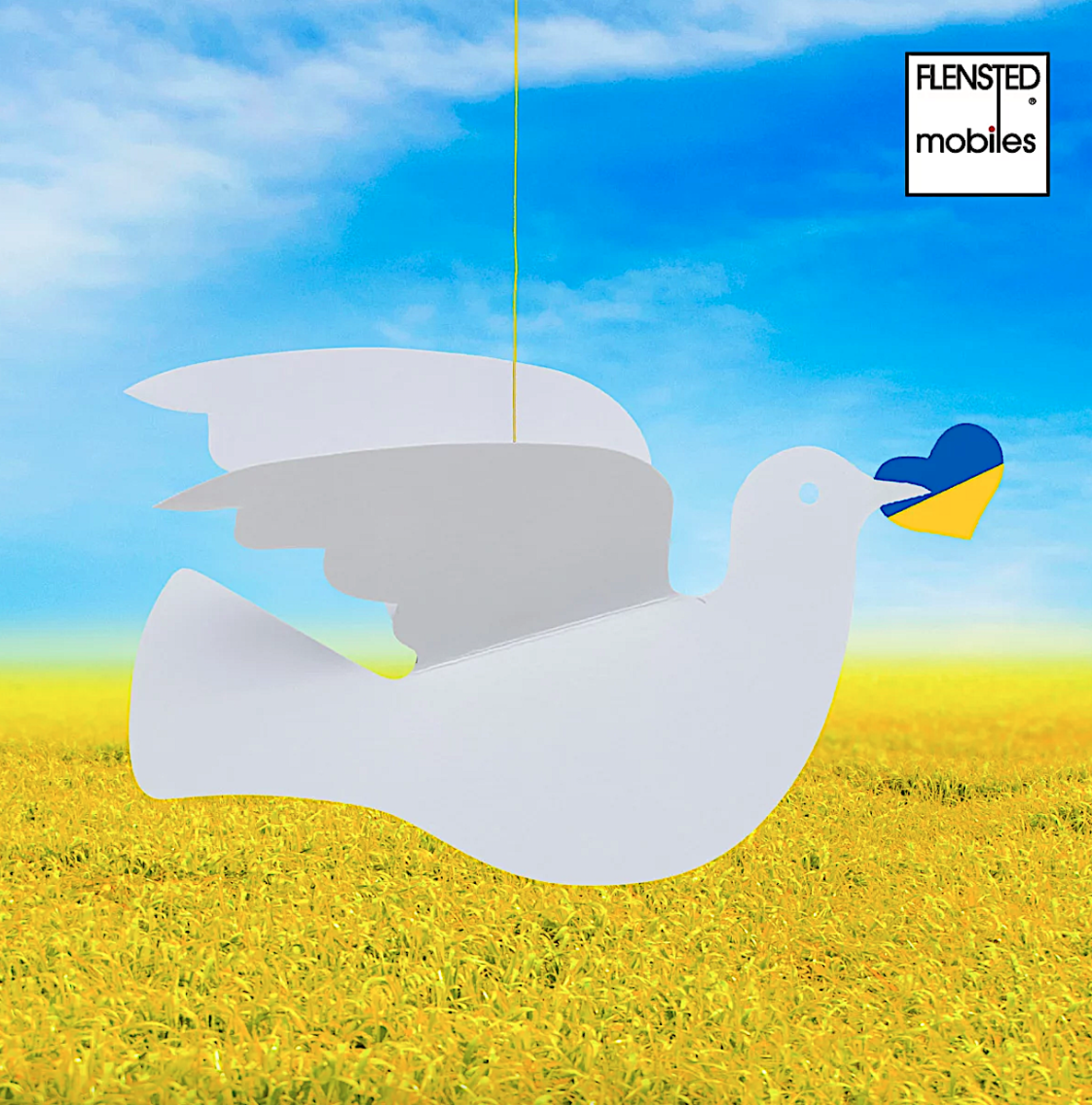 FLENSTED mobiles フレンステッドモビール ハト 鳥 虹 北欧 フレン