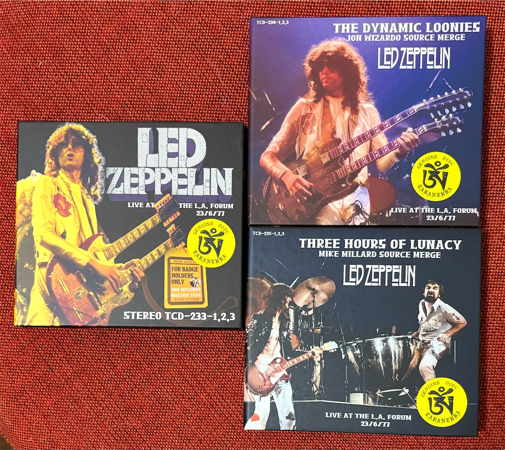 Led Zeppelin『For Badgeholders Only』夕月盤 - 音国史（中国史と音楽