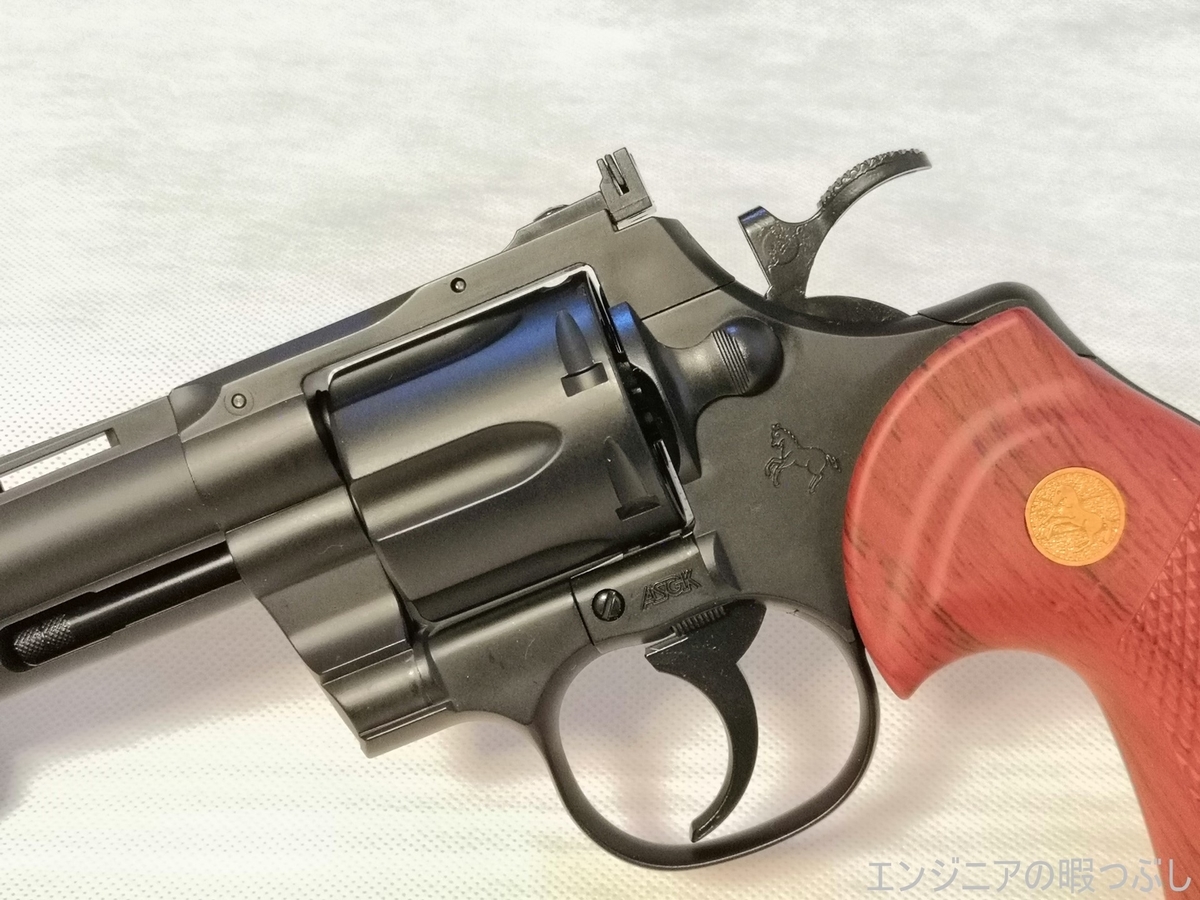 レビュー】コルトパイソン.357マグナム 6インチ（ガス