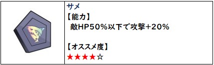 ショップタイタンの精霊オススメのサメ