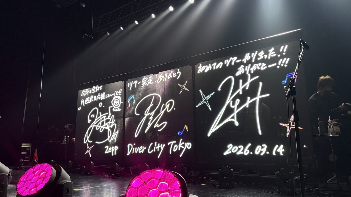 トゲナシトゲアリ Zepp Tour 2026 