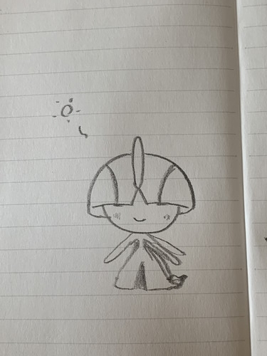 f:id:oniwa_hanauta:20190731123942j:plain ラルトス下書き