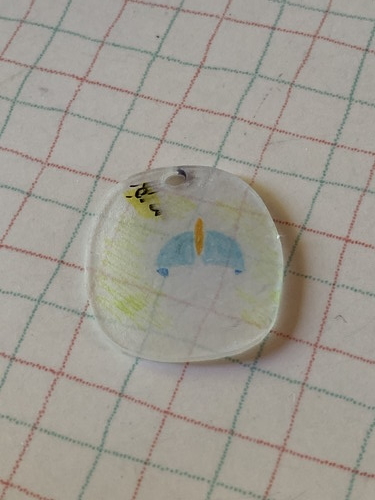 f:id:oniwa_hanauta:20190731140502j:plain 滲んだプラバン