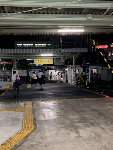f:id:oniwa_hanauta:20190804140409j:plain 最寄り駅帰り
