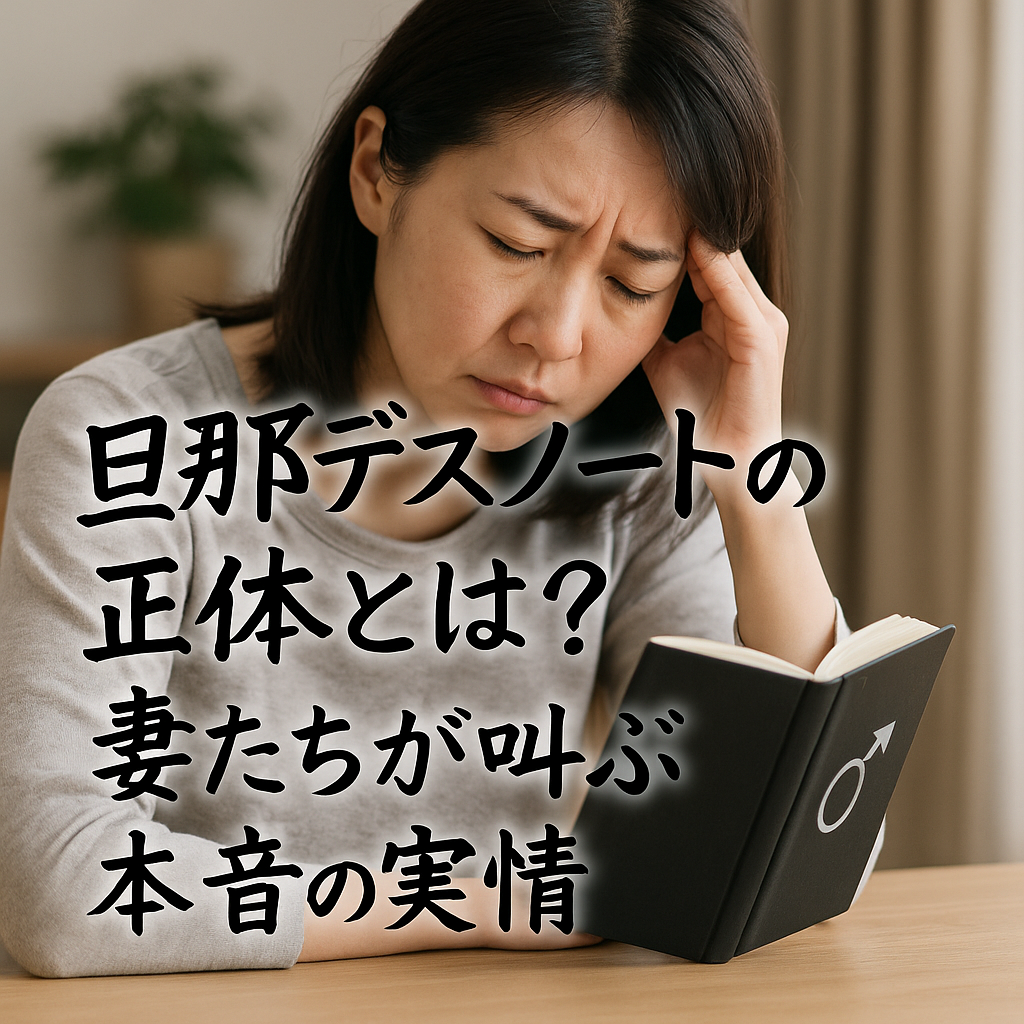 旦那 デスノート なぜ 離婚 しない
