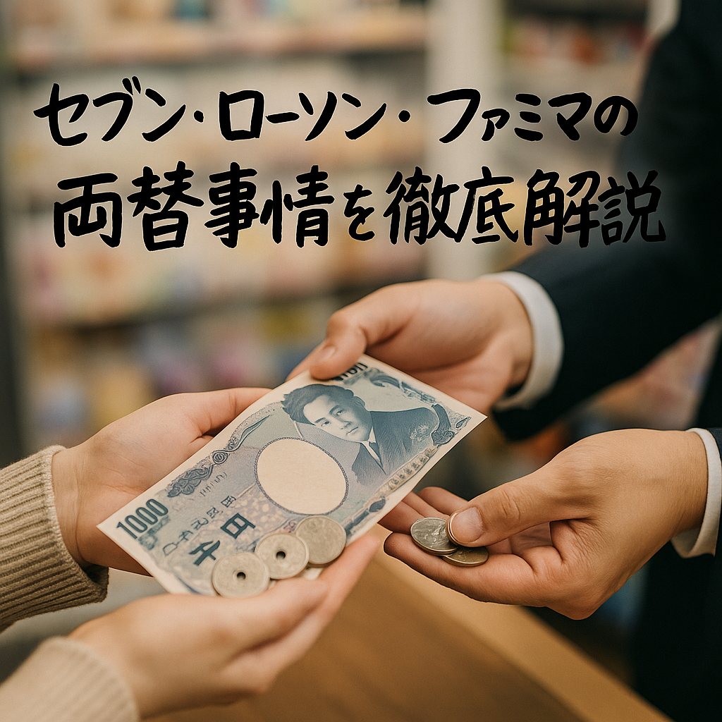 セブン・ローソン・ファミマで両替できる？コンビニ両替の時間帯・手数料・活用法と注意点 - コンビニ diary