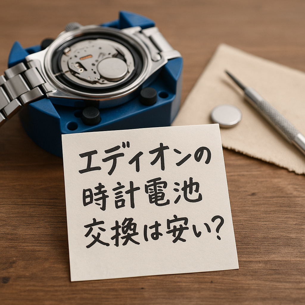 500円以下で電池交換できる？エディオンのお得なクーポン活用術と