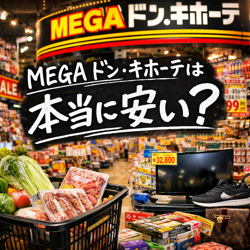 MEGAドン・キホーテは本当に安い？口コミ・注意点・賢い使い方を解説