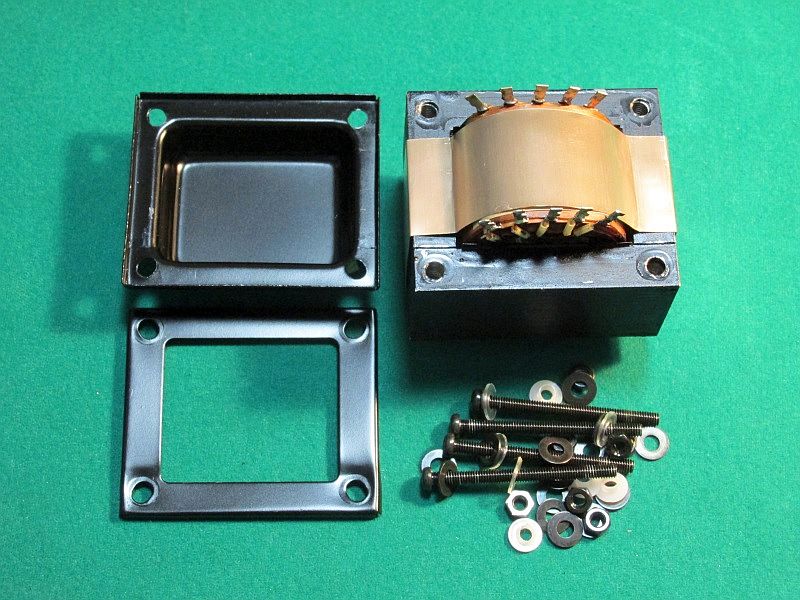 新PCL83シングルアンプ・電源トランスの誘導ハム実験 - おんにょの