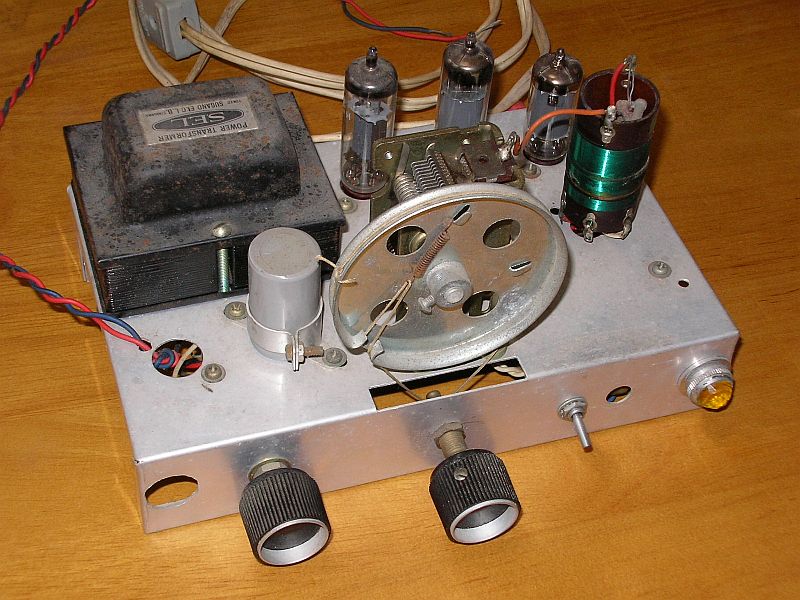 自作真空管パワーアンプ6BH8/１２ＢＨ７/６ＣＡ４現在使用中 自作真空管パワーアンプ6BH8/12BH7/6CA4現在使用中 自作の